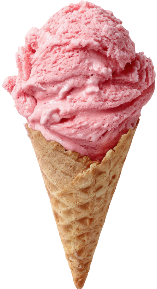Creekside creamery pink ice cream